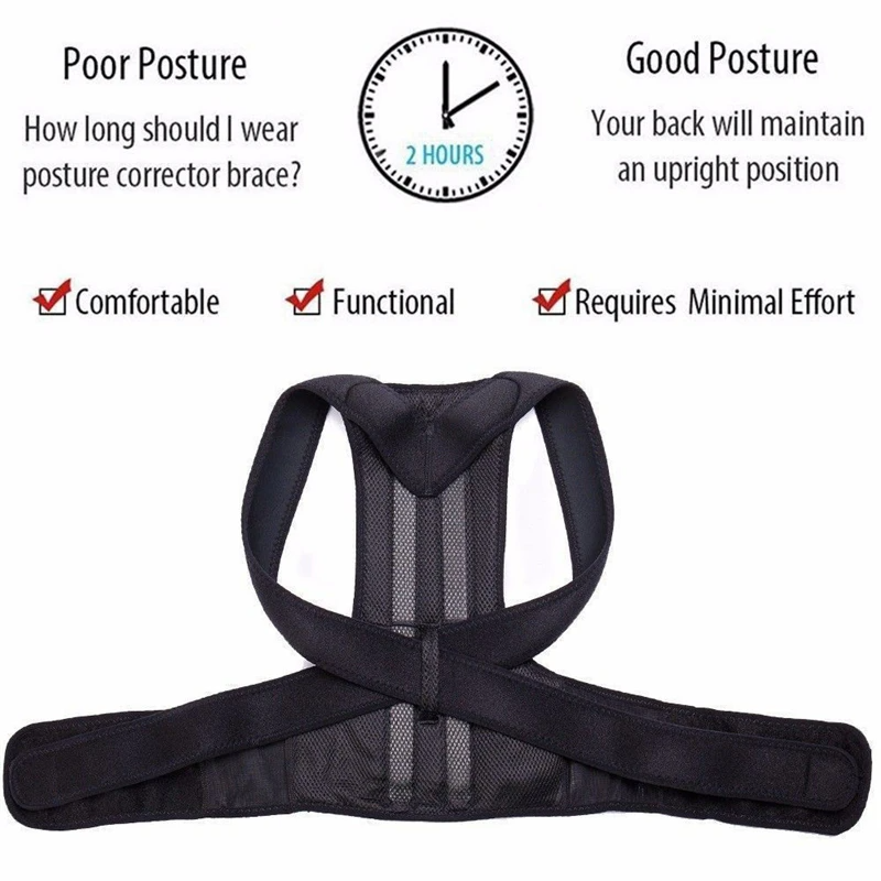 Align Posture Corrector Pro – Adjustable Back Brace (S–3XL)