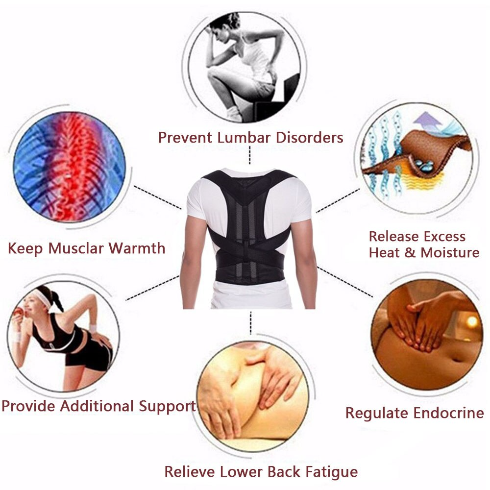 Align Posture Corrector Pro – Adjustable Back Brace (S–3XL)